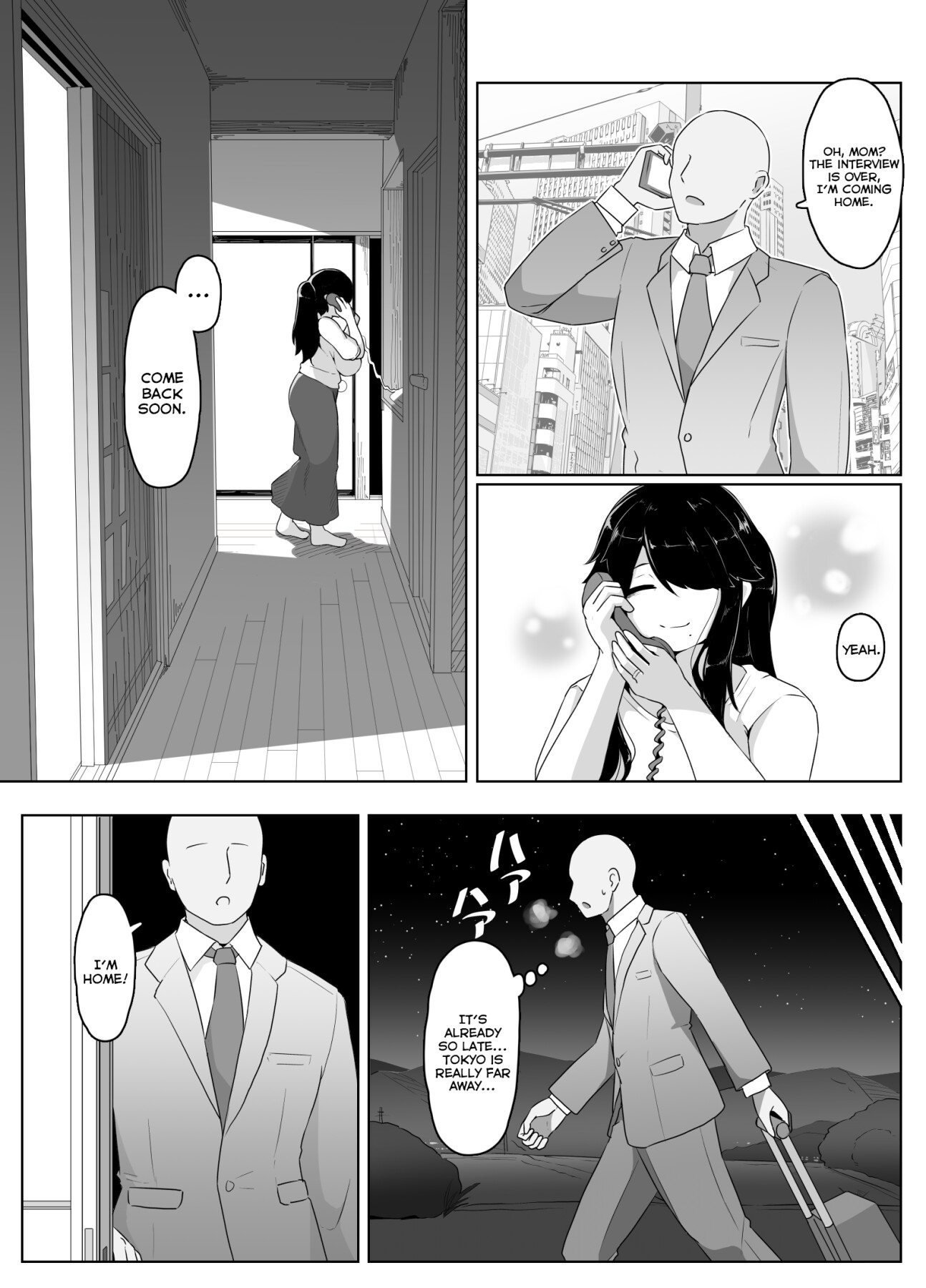 Hentai Manga Comic-Good Night, Mom I-Read-38
